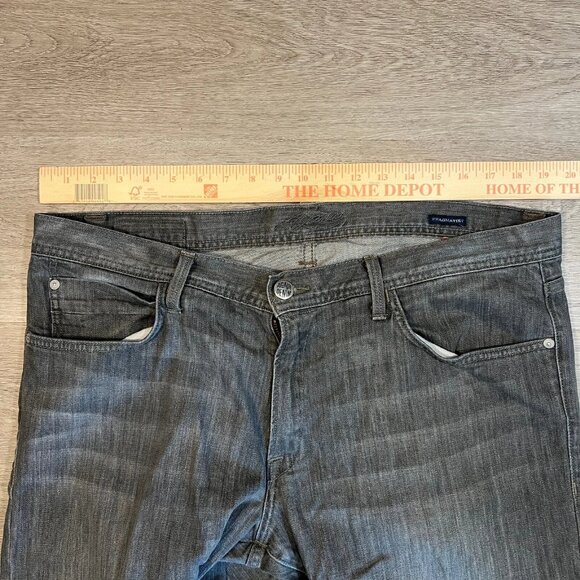 Agave Jeans Mens 40x32 Black‎ Pragmatist Faded Gray Made in the USA - Picture 5 of 6